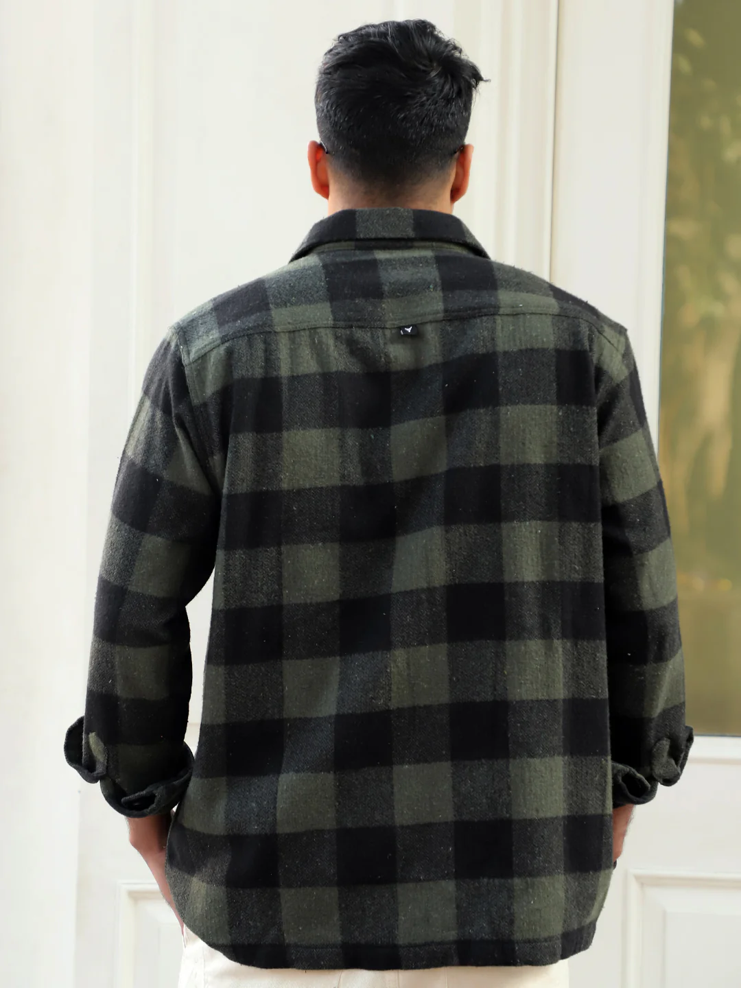 Ashford Pine Green Check Full Sleeve Shirt - Image 7