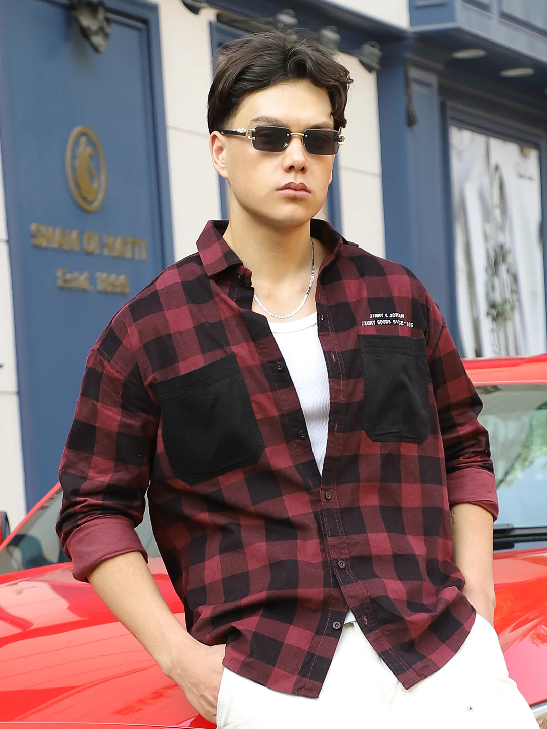 Bold Nest Light Beige Denim Jeans - Image 7