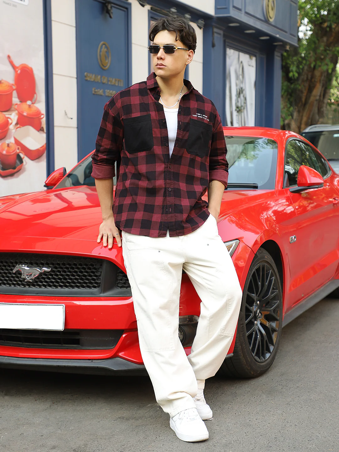 Bold Nest Light Beige Denim Jeans - Image 9