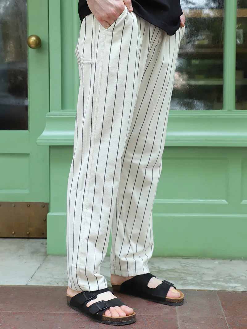 Frostline Off White Stripe Trouser - Image 4