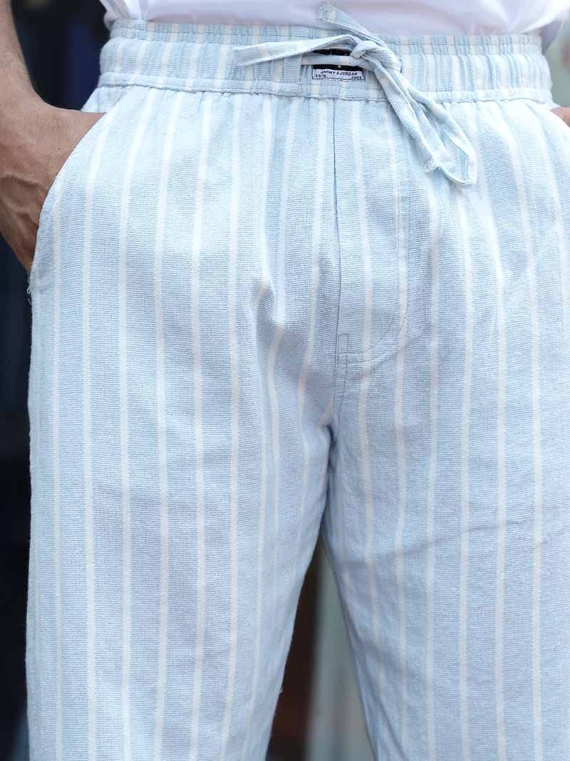 Frostline Sky Blue Stripe Trouser - Image 7