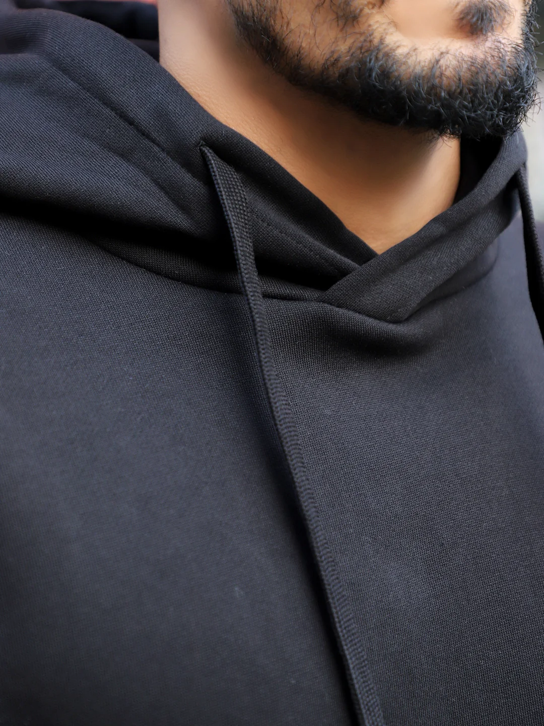 Lancaster Street Black Oversized Hoodie - Image 7