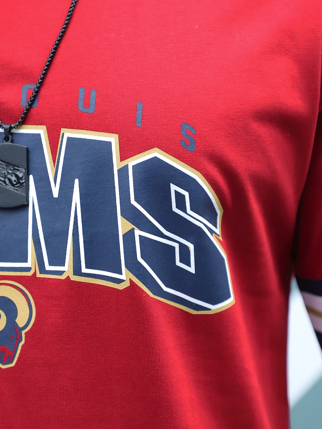 Drama Magnet Red Oversized Tee - Image 7