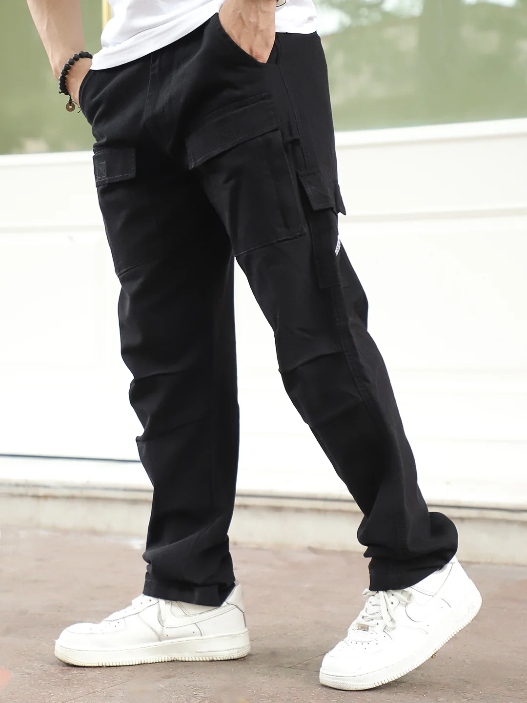 Riverside Black Cotton Cargo - Image 5