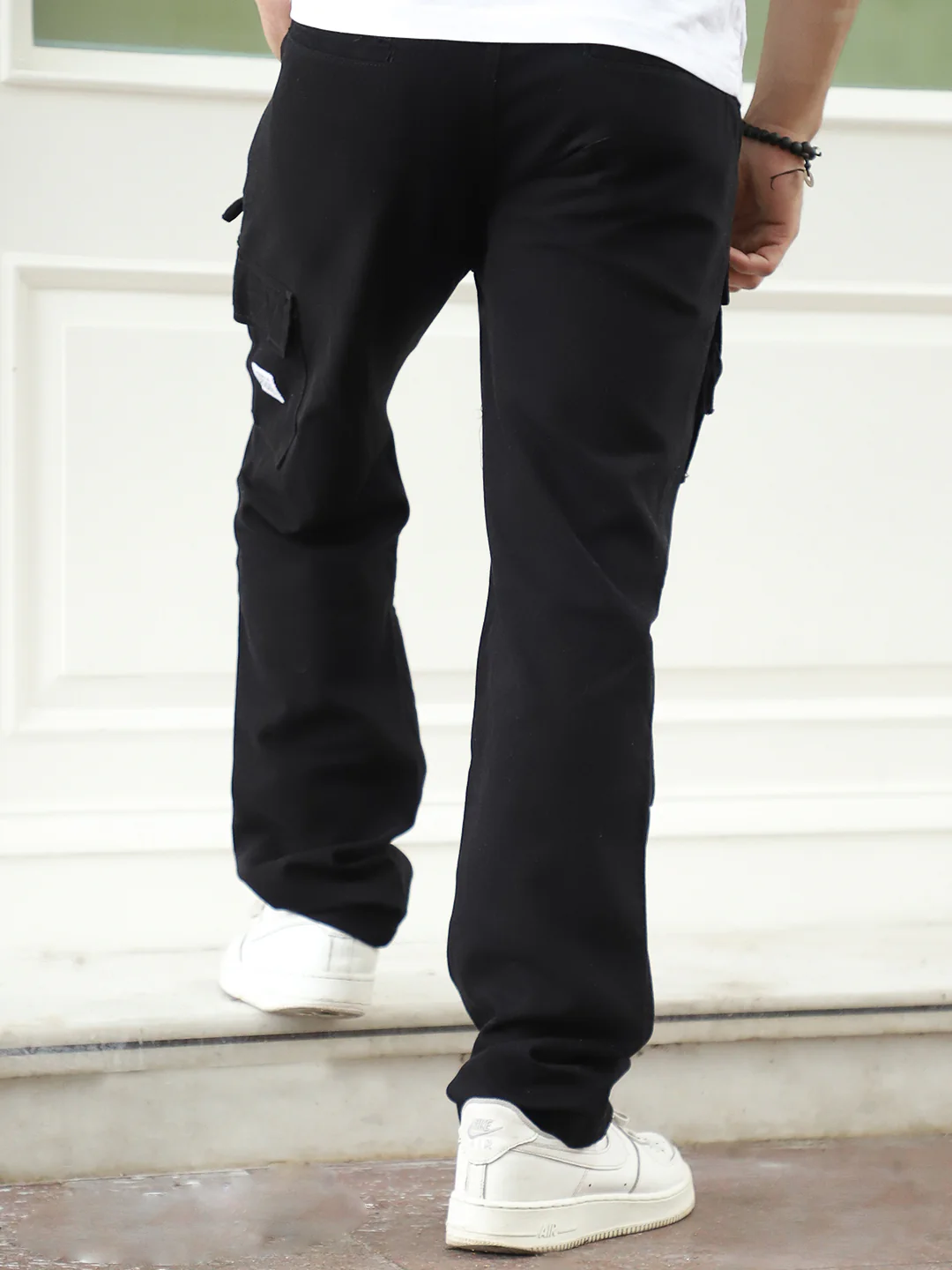 Riverside Black Cotton Cargo - Image 7