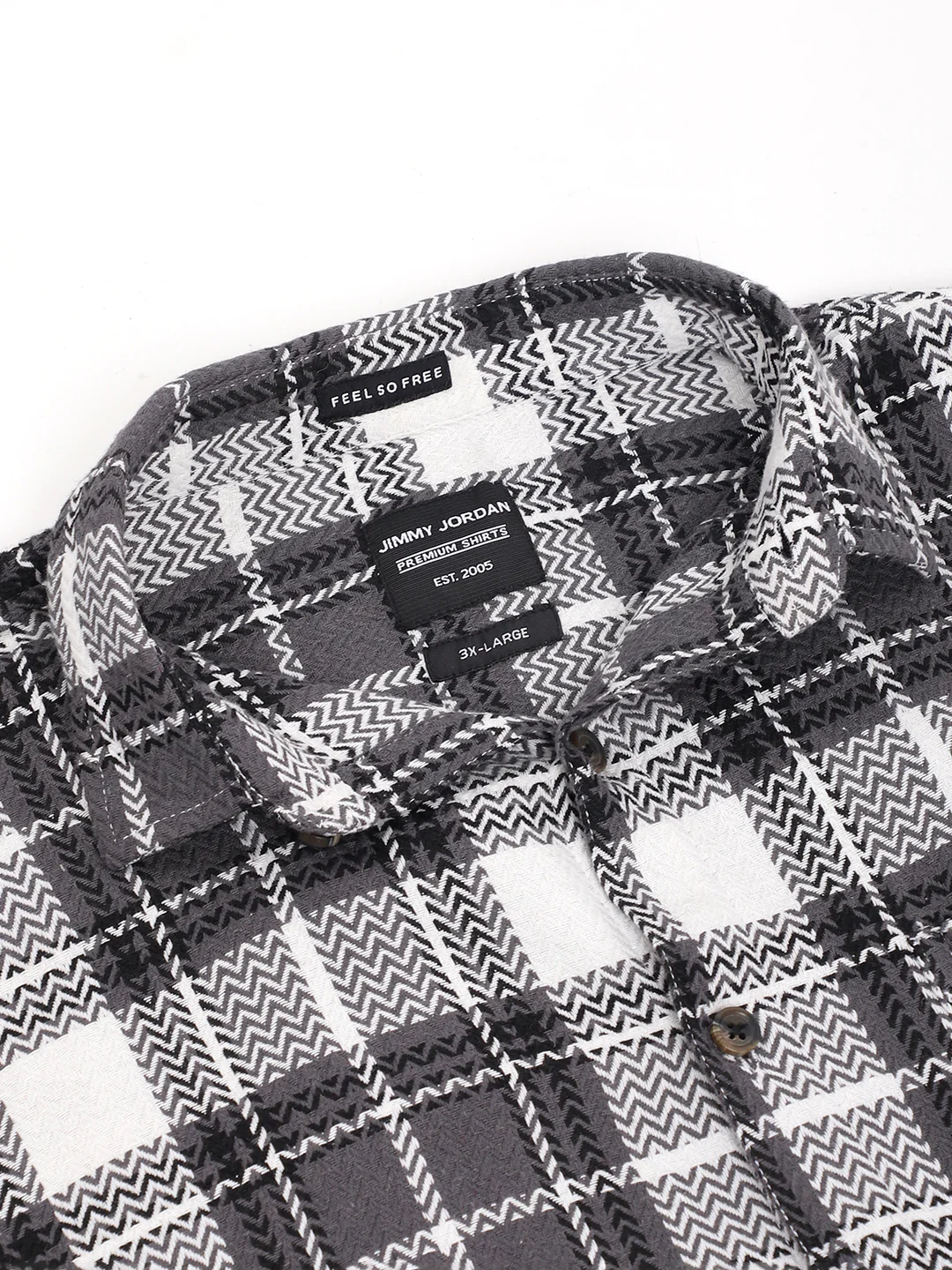 Royal Marco Check Grey Full Sleeve Shirt - Image 6