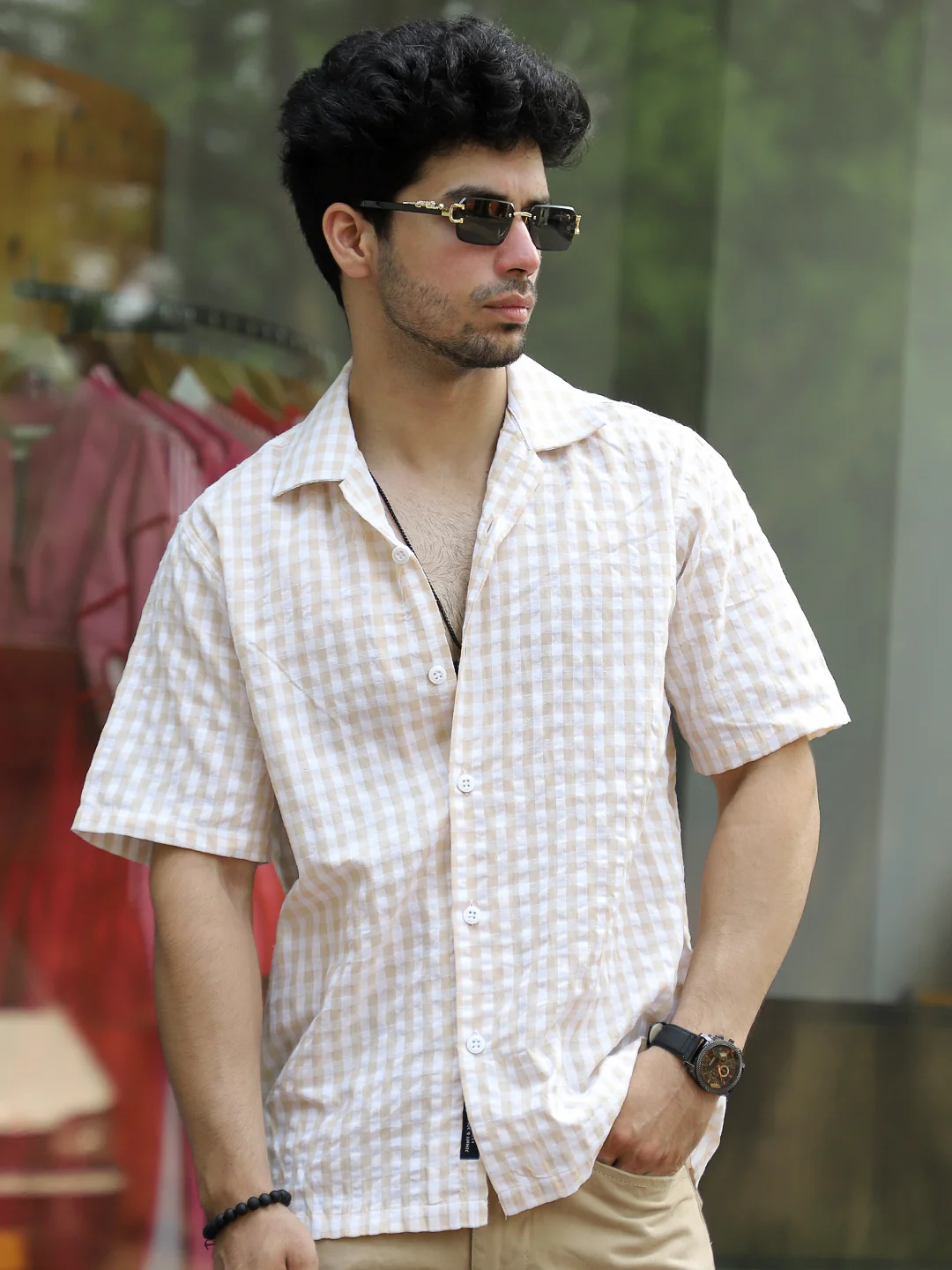 Silvan Stitch Fon Half Sleeve Shirt - Image 3