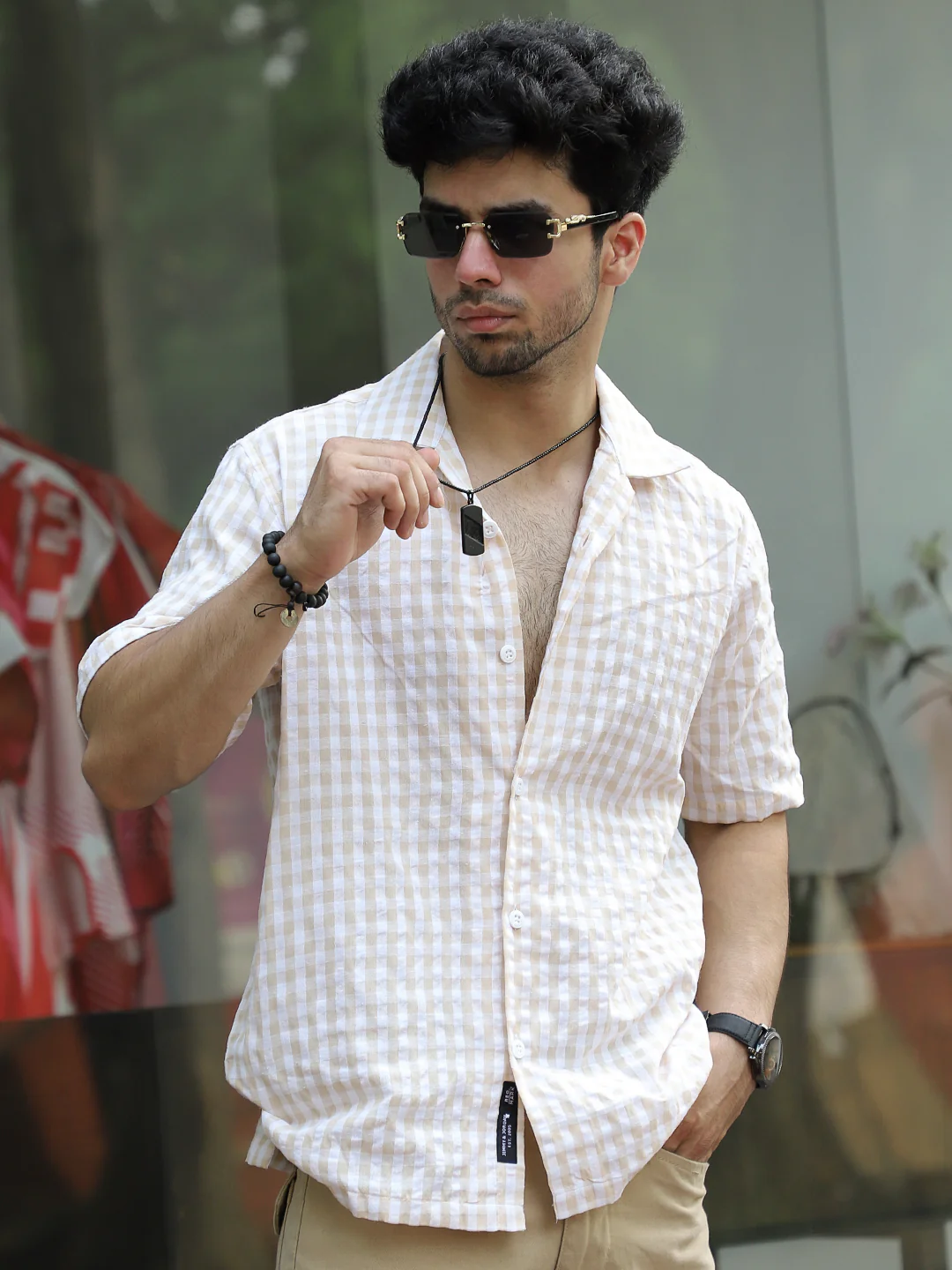 Silvan Stitch Fon Half Sleeve Shirt - Image 4