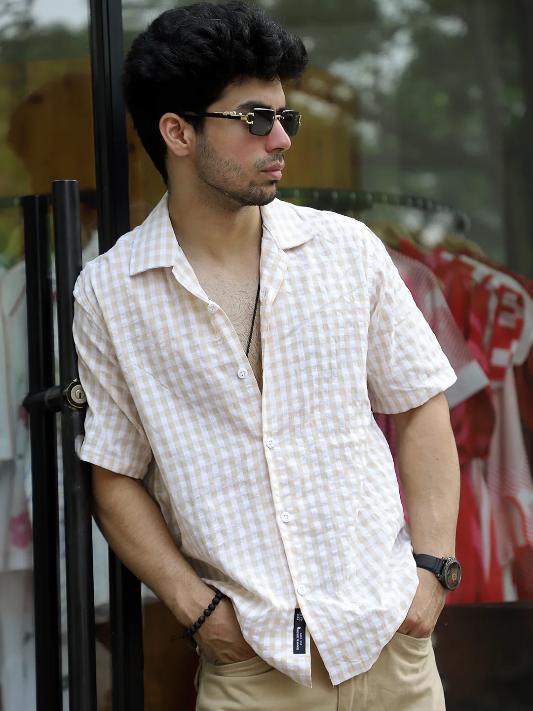 Silvan Stitch Fon Half Sleeve Shirt - Image 5