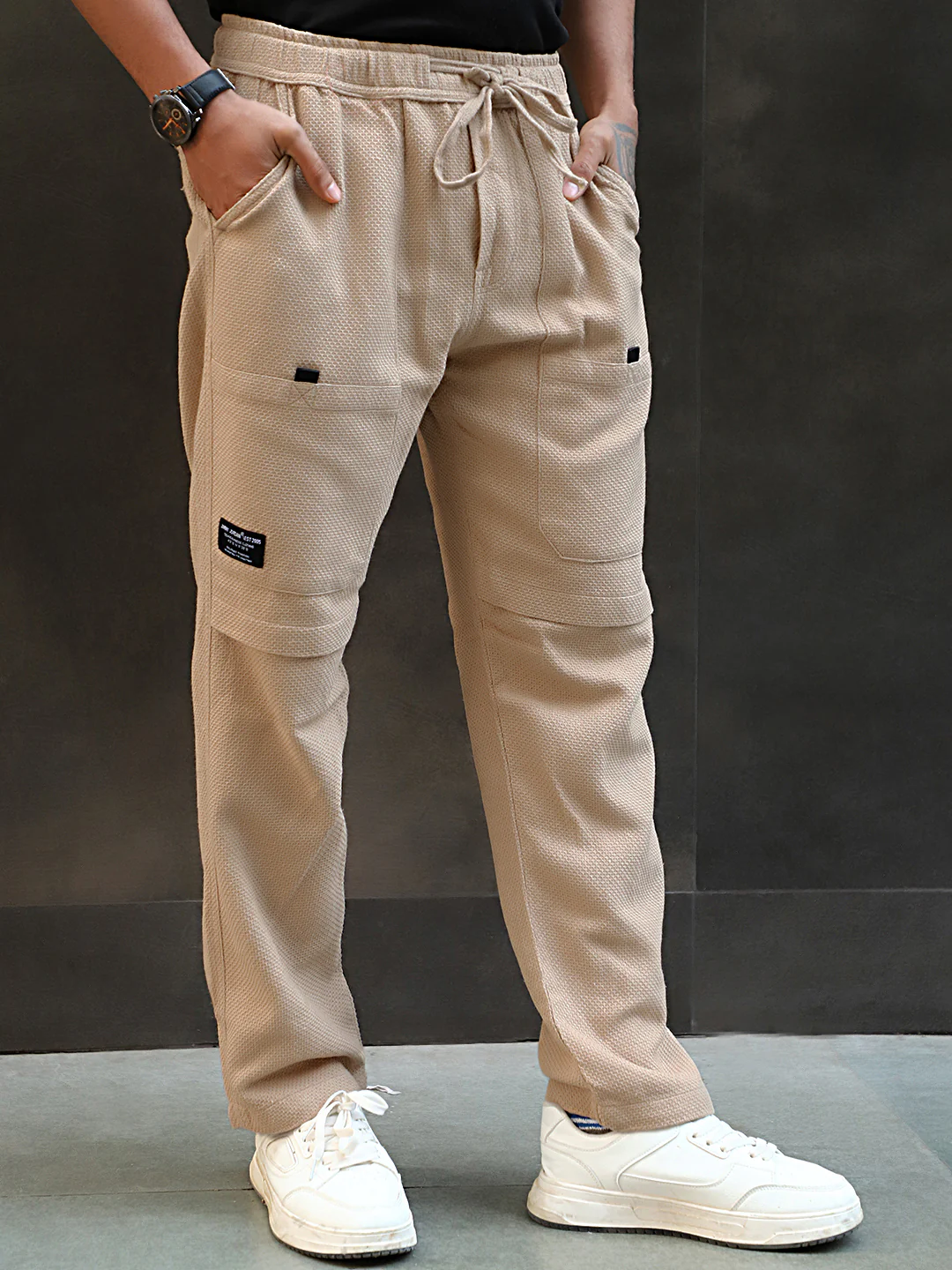 Snowhawk Beige Texture Cargo - Image 3