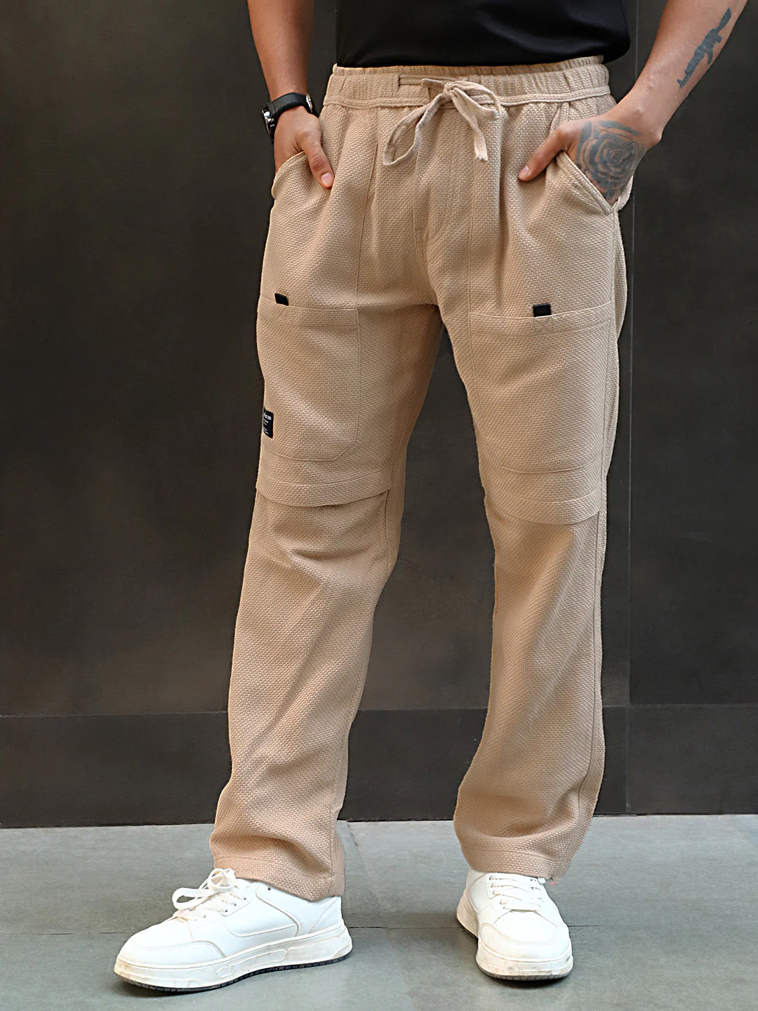 Snowhawk Beige Texture Cargo - Image 4