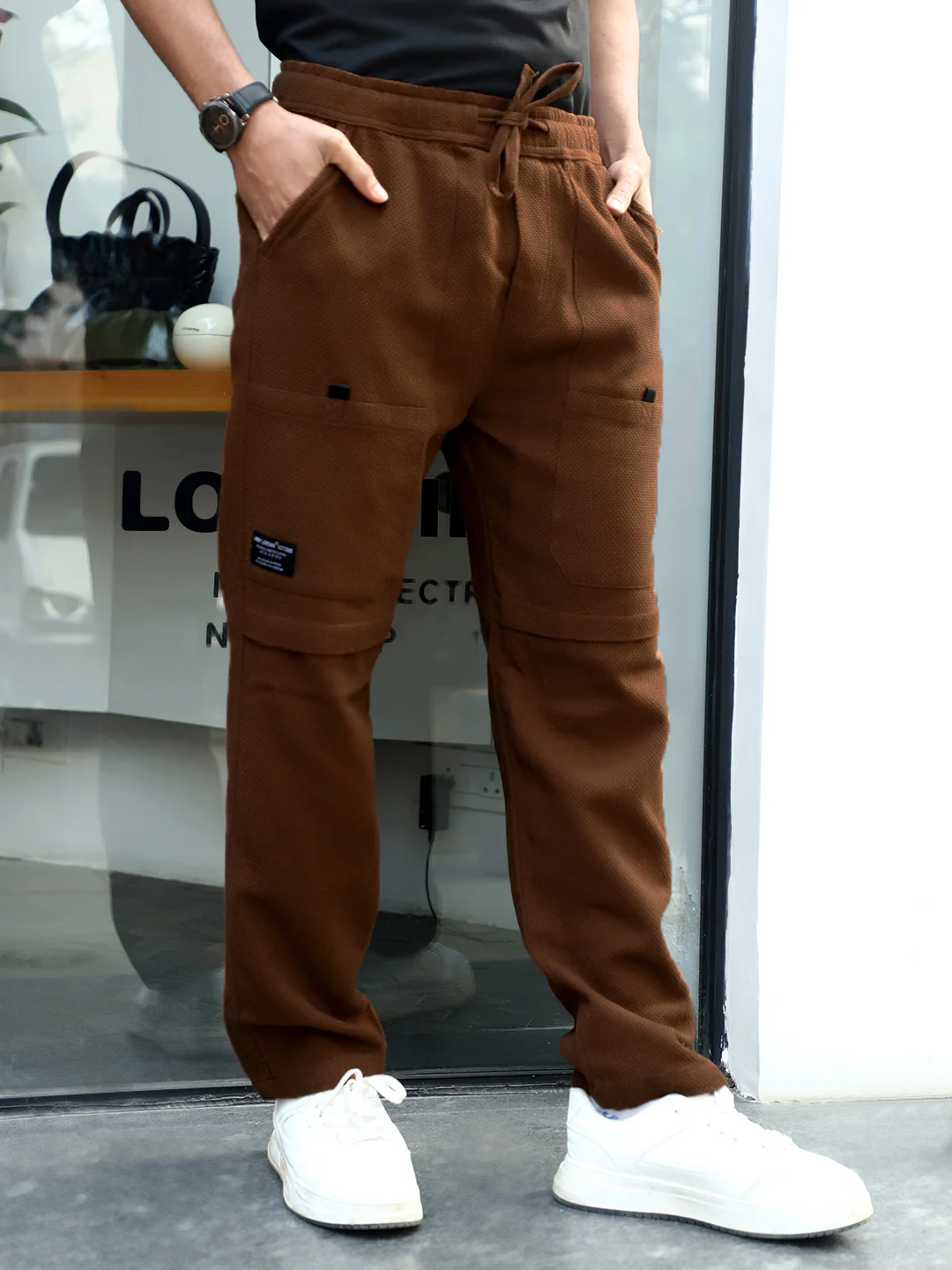 Snowhawk Brown Texture Cargo - Image 4