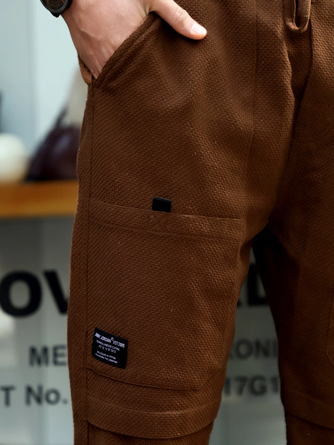 Snowhawk Brown Texture Cargo - Image 5