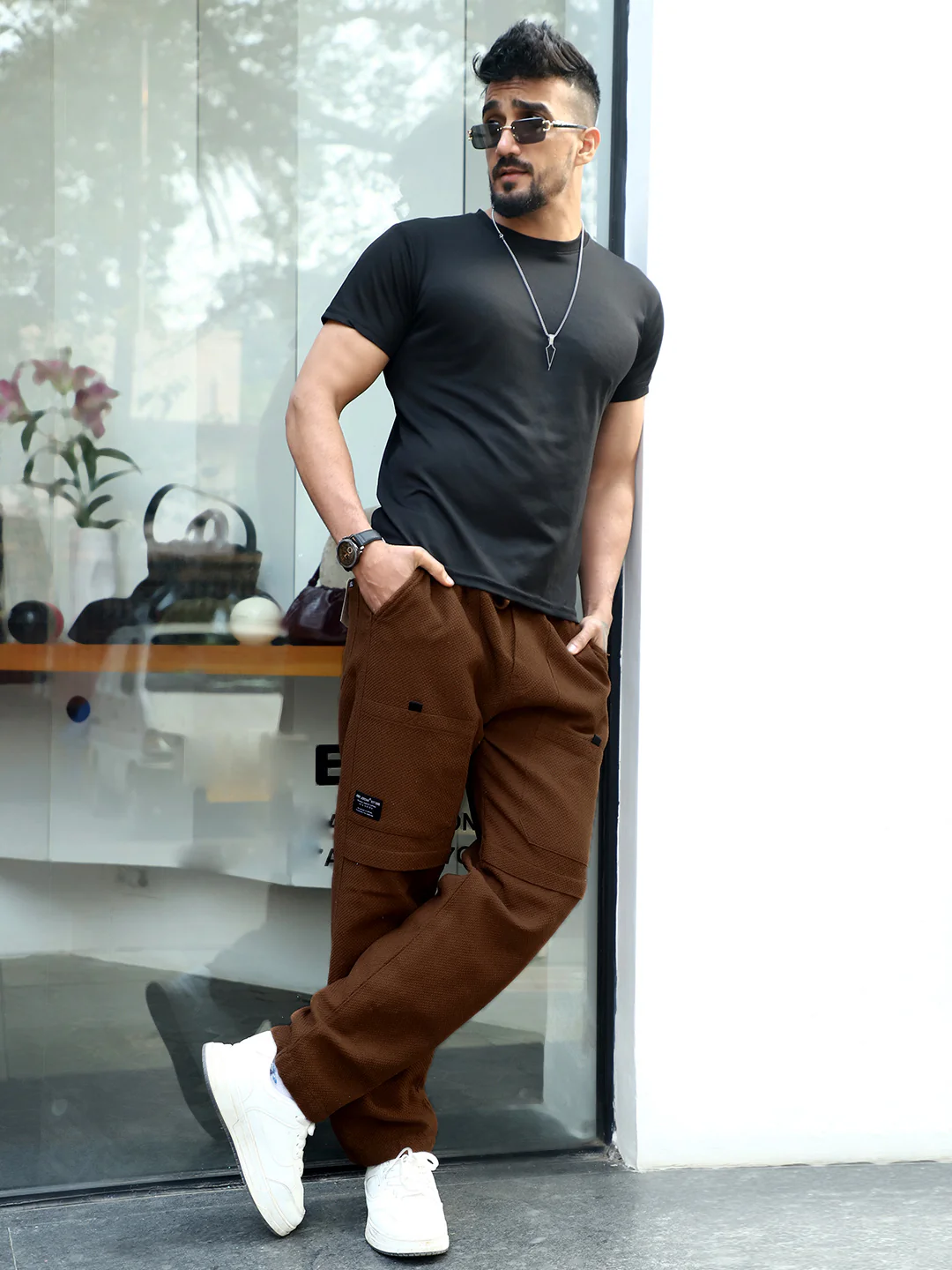 Snowhawk Brown Texture Cargo - Image 7